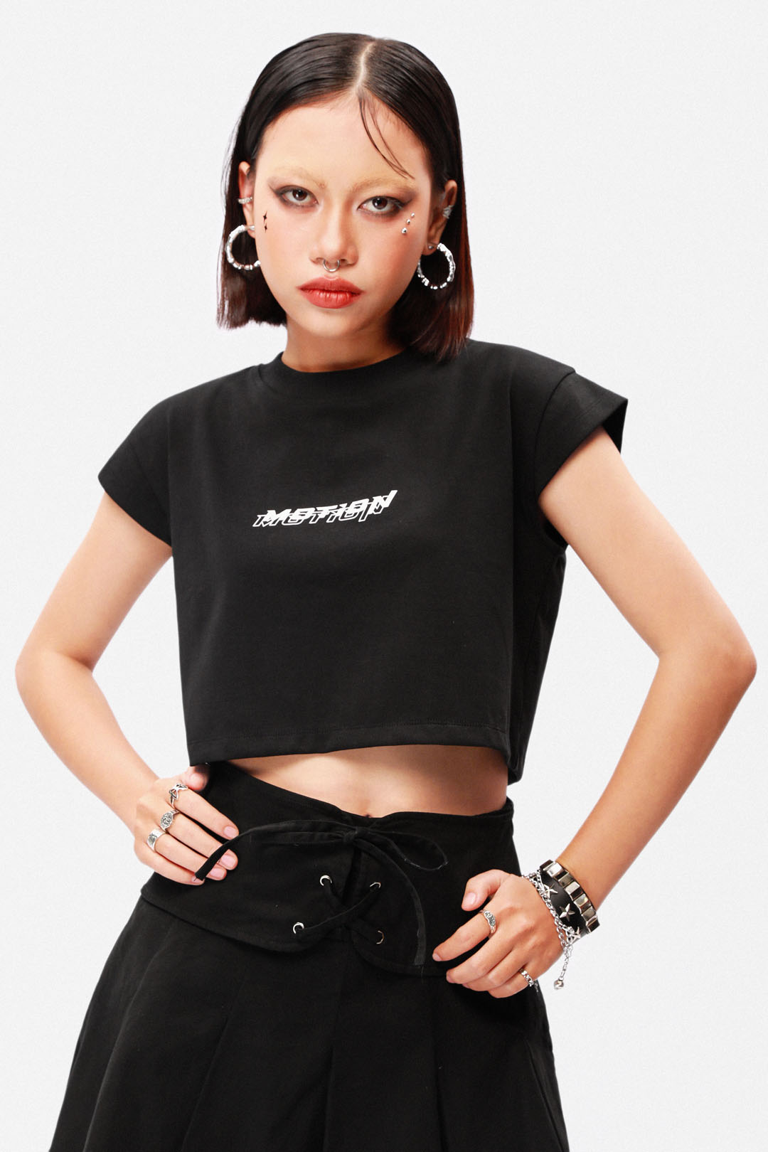 Andrea loose cropped T-shirt | JJXX | Women's Short-Sleeve T